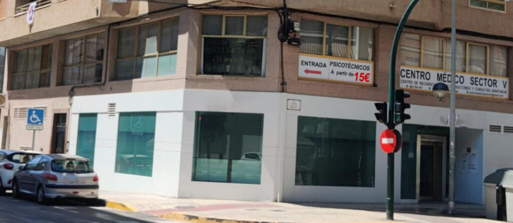 centro medico sector v elche, renovacion de carnet de conducir, psicotecnicos barato y economico en elche